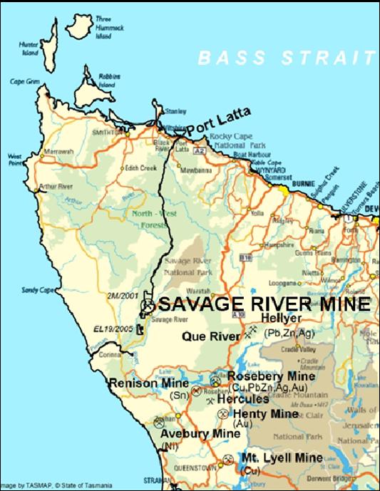 Savage River Mine & Pellet Plant Port Latta Pellet