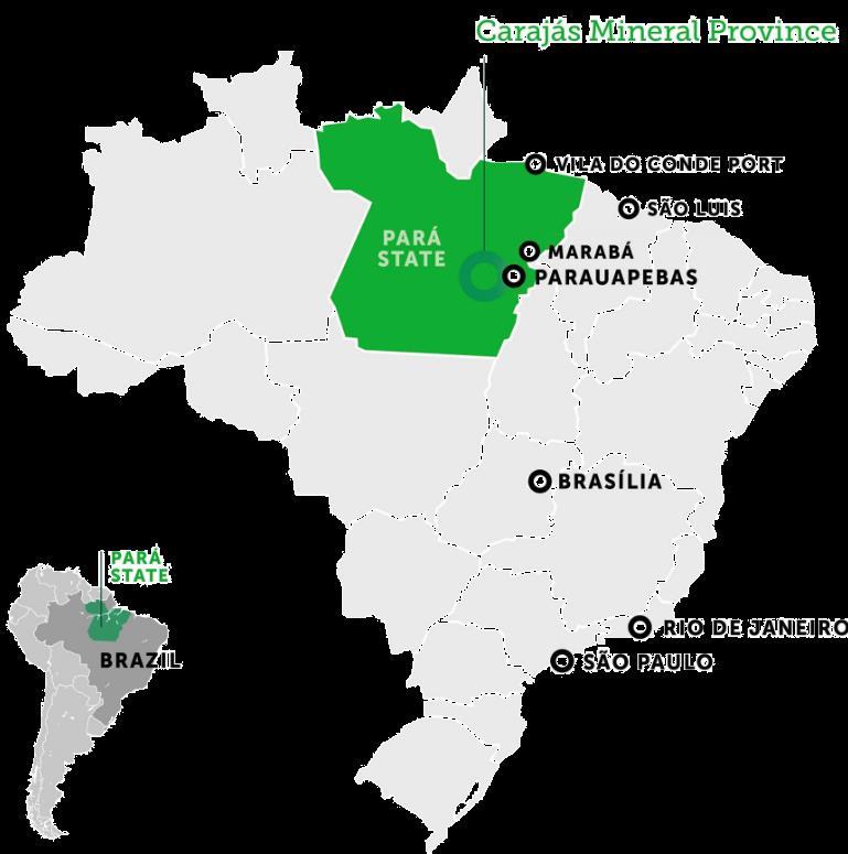 The Carajás copper province in Brazil Why the Carajás province?