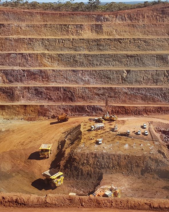YILGARN PROPOSAL FOR CONTINUED IRON ORE MINING Mineral Resources Limited (MRL) supports rigorous approvals processes and continues to work through the statutory requirements to extend the life of its