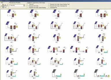 (Valentin EnergieSoftware) More than 30 system designs SDHW, Combisystems, Swimming pools Additional modules Catalogue data More detailed load profile