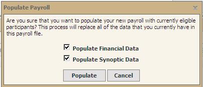 When all information is complete, click the Submit Payroll button in the lower right corner.