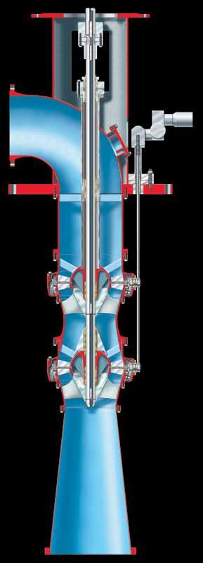 Variable Geometry Hydroturbine The TKW is a variable geometry, semi-axial flow hydraulic turbine specifically designed for small hydroelectric sites.