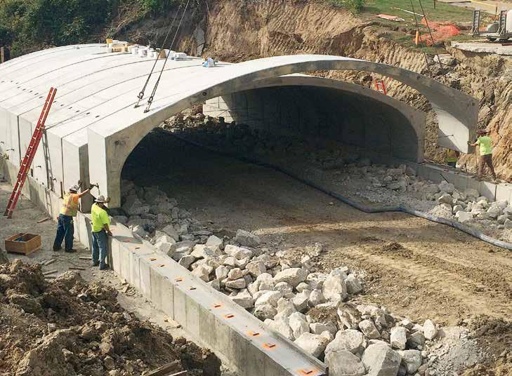ArchCast Bridge 3-Sided Precast Concrete Bridge Structure Installation Manual Salem Location: 749