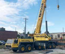 Crane Selection Be sure the crane you choose is rated to handle the job. Proper crane selection and site preparation are vital the in ArchCast Bridge installation.