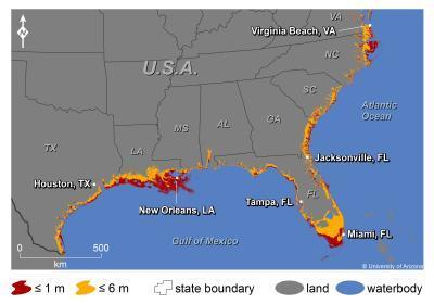 Crop yield Sea level and storm surge Societal Impacts of Climate Change Water