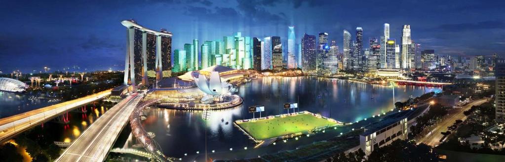 Transformation of Singapore About Singapore Small Island City State (about 720 sq km) High-Rise, High-Density About 2/3 the land size of