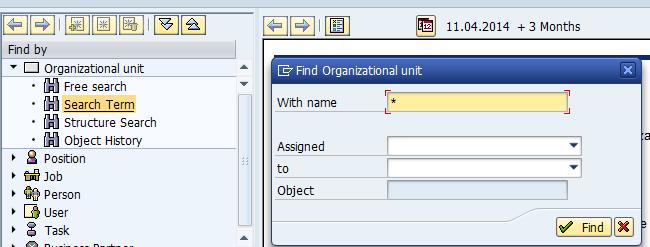 1 1 2 As an example, select Organizational unit and click Search Term in the options displayed