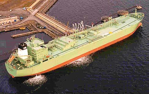 The semi-pressurised fleet In these ships, sometimes referred to as semirefrigerated, the cargo is carried in pressure vessels usually bi-lobe in cross-section, designed for operating pressures of up