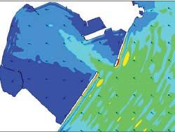 Specialist modelling Waves Accurate assessment of wave climate is essential for feasibility and design of marine terminals.