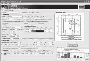 Strong-Bolt 2: The Next Generation of Wedge Anchors Anchor Selector Software ACI 318 Anchor Selector Software for ACI 318 Anchor Selector Software for ACI 318 analyzes and offers anchor solutions