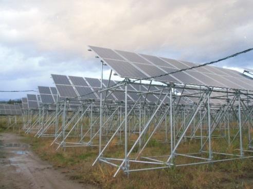 Example of the Project to which the JGF Invested Investment to the Small-scale Solar Power Project PV and equipment Manufactures Suppliers Local electric works companies Electric works and