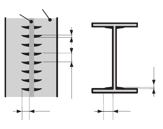 2, grooves are machined in the side faces of horizontal rolls from the corner part, and ribs are formed by transferring this shape to the inner surface of the flange of H-section steel shapes during