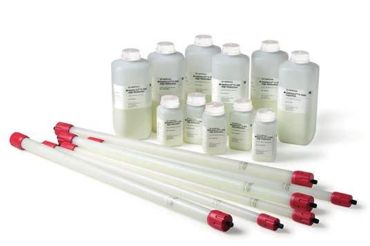 GE Healthcare Size exclusion chromatography Sephacryl High Resolution resins HiPrep Sephacryl HR columns Sephacryl High Resolution (HR) chromatography resins allow fast and reproducible purification
