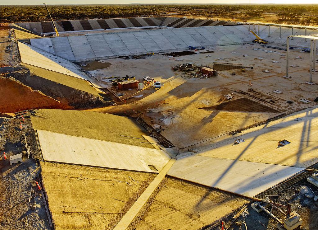 CONSTRUCTION Capabilities include Fully integrated EPC Procurement Fabrication Design and Construct Construct-only Integrated partnerships and alliances Key Projects: Oyu Tolgoi Civil Works Mundaring