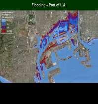 Increased Inundation and flooding of coastal land