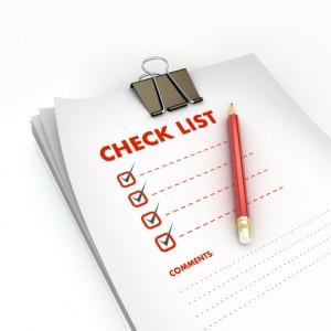 Port terms and conditions Checklist- Annex The Checklist is a document that both the supplier and