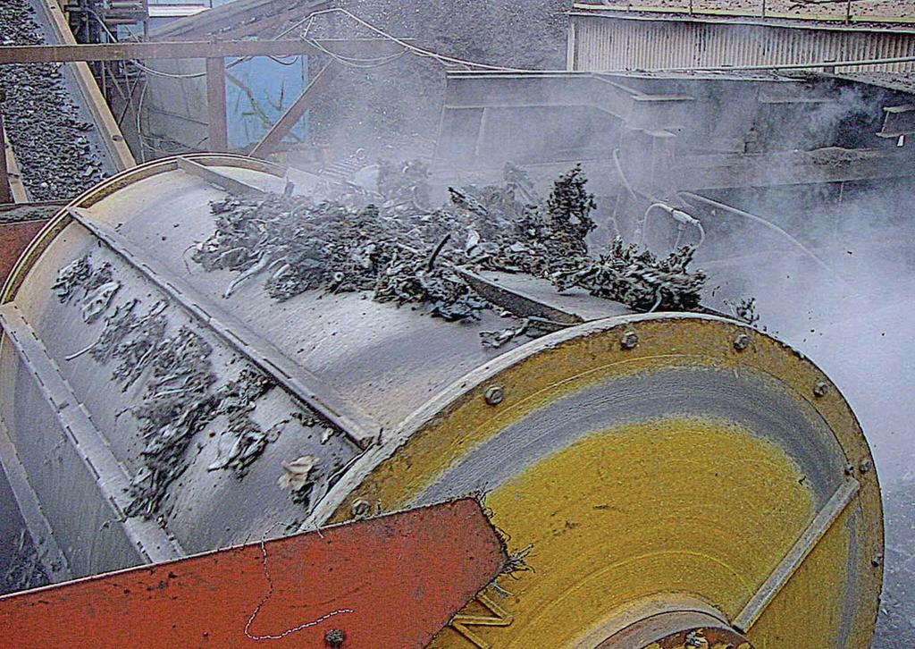 Magnetic Drum MT Shredders Municipal Scrap WEEE Incinerator Ash Steel Mill Slag Mining Aggregate Wood Processing STEINERT Magnetic Drums MT excel at ferrous removal in all applications.