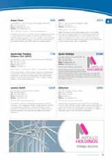 Special positions display advertising Exclusive opportunities Pages from the 2012 catalogue Raise your industry profile and generate new business leads with a full colour, full-page advertisement in
