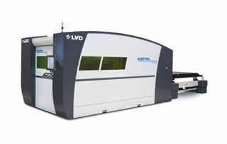 LASER Electra FL High-end fiber laser system for ultra-high-speed cutting.