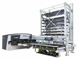 PUNCH Strippit M Large capacity and high-performance punch press, ideal for batch processing.