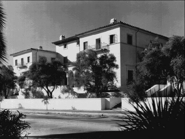 The Athenaeum, the Caltech faculty club where Watson