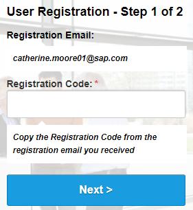 Paste the temporary registration code into the Registration Code field and click Next. Note: To paste copied text, press Ctrl-V or right click and select Paste. 4.