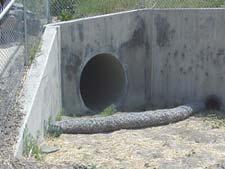 Likewise, storm sewer outfalls and culvert outlets shall be protected against scour and erosion. All storm sewer inlets on a site shall be provided with Inlet Protection (IP).