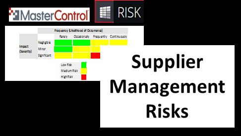 9) External Provider (Supplier) Risks Supplier