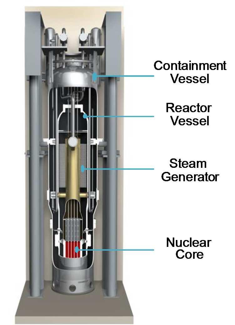 2. Description of the Nuclear Systems The basic configuration of a single NuScale reactor module is shown schematically in Figure 1.