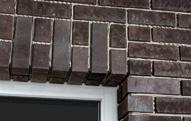 how to apply clinker brick slips correctly to a facade preparation: Before applying the slips, the visible dimensions of the window and door