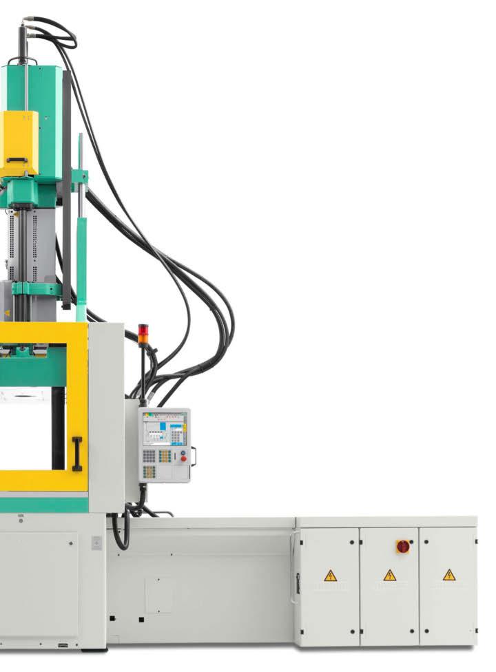 Automation In order to enable simultaneous insertion and removal of items during the injection process, machine versions with rotary or sliding tables are also available.
