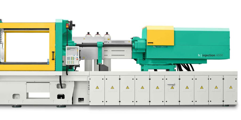 Energy optimization The high levels of efficiency of the servo-electric dosage drive and the toggle-type clamping unit ensure energy-efficient operation of the hybrid ALLROUNDERs.