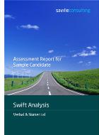Swift Analysis Aptitude: Swift Analysis Aptitude is designed for use with managers, professionals, technicians and graduates.
