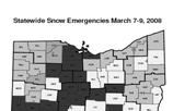 Storm Management Snow and Ice Dashboard Displays and summarizes critical data