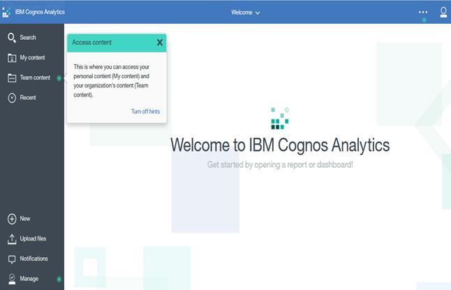 IBM Cognos Analytics Analytics when, where and how you need it Designed for ease of use Consistent experience on desktop / mobile