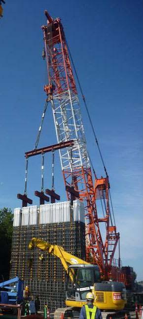 (reinforcing steel, concrete piles) have been completed