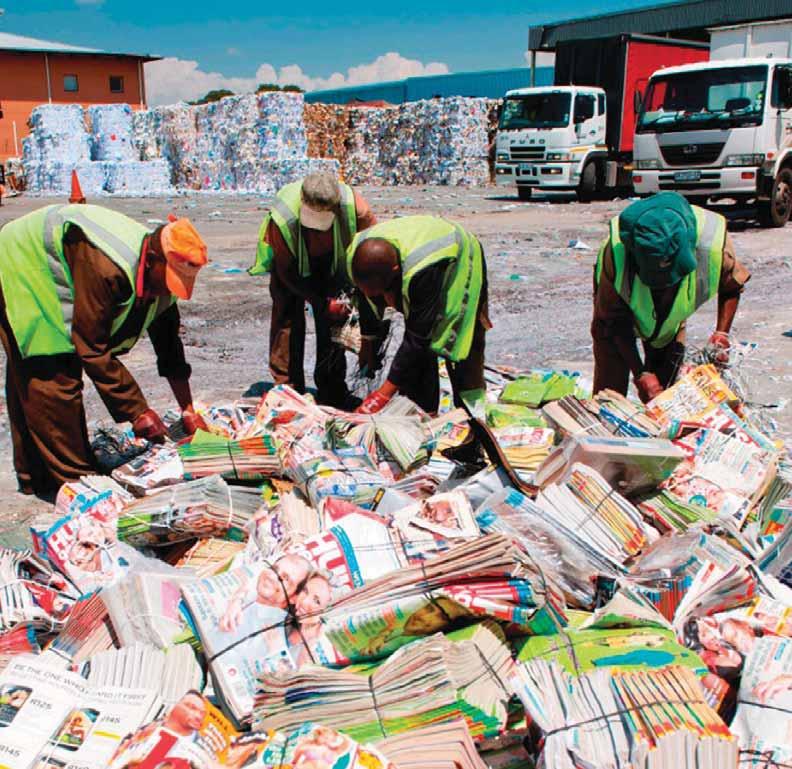 The recycling industry is also a signi cant employer with potential for growth economic and social bene ts include creating opportunities for small, medium