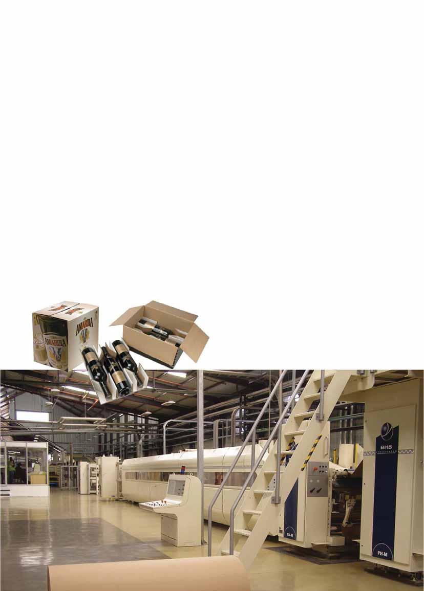 Mpact Corrugated has eleven corrugated plants, producing corrugated board and boxes.