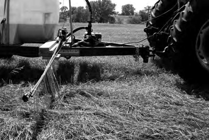 Applying Corn Condensed Distillers Solubles to Hay Windrows Prior to Baling: I. Procedure and Effects on Bale Temperature and Nutrient Composition Jason M. Warner Rick J.