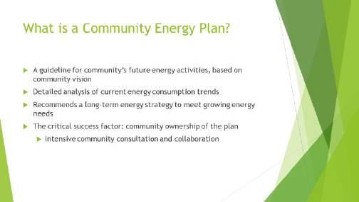 governance model; community-owned energy projects; the