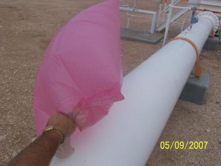 with a known cross-sectional area Calibrated bagging: Bags of known volume (e.g., 3 ft 3 or 0.