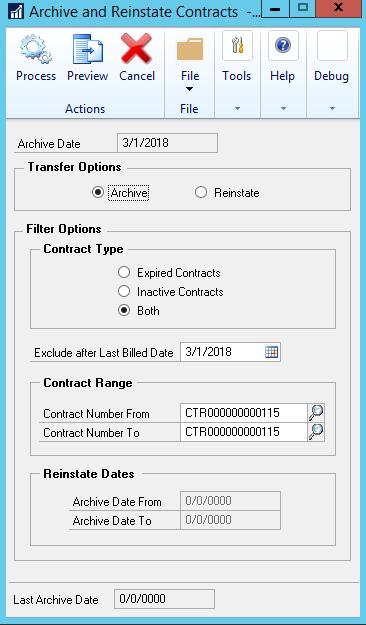 11. Improved Item Description + Billing date option for Continuous Billing Flag.