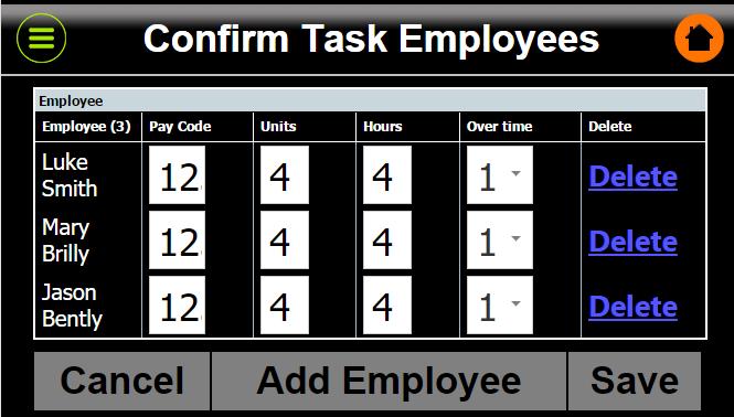 Add entire teams of employees or contractors, or individual employees one at a time.