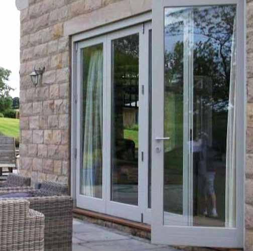 YOUR CHOICE OF DOORS Beautiful, weatherproof and energy-efficient,