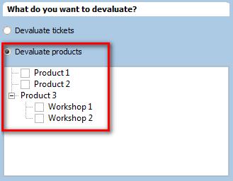 4 How to Reset Tickets If you have accidentally selected the devaluate mode and mistakenly devaluated a ticket, you can always reset the ticket and re-validate it. 3.