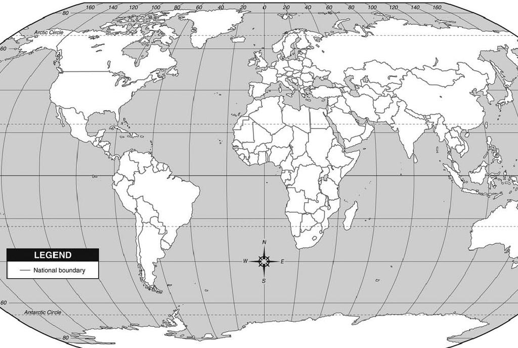 Directions: Label the following countries on the map. You may abbreviate. n, pick a color to represent command economies, market economies, and traditional economies.
