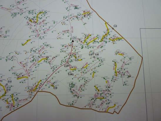 areas using GPS. 6.2 CHP map shall identify all steep areas, riparian and stream buffer zones for protection 6.