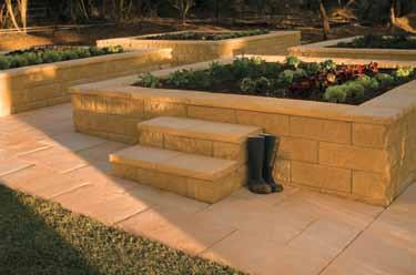 top no need for capping such as Linearwall. Tip 2 To create an outdoor room environment, use low-level retaining walls to build structure around paving and it doubles as extra seating.