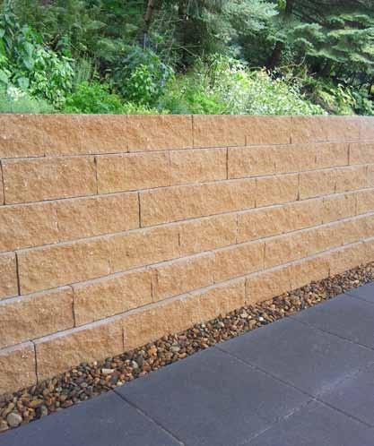 wall height Straight walls Curved walls 1000mm 125 295 203 Standard unit Colours available: Charcoal Light Sands 125 Sand Ginger 210 295 Sand Portstone 125 295 203