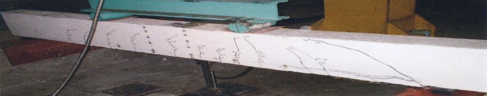 9 show the failure modes of unstrengthened, strengthened, and end anchored beams.